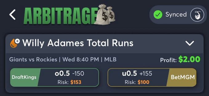 Juice Reel Arbitrage Betting