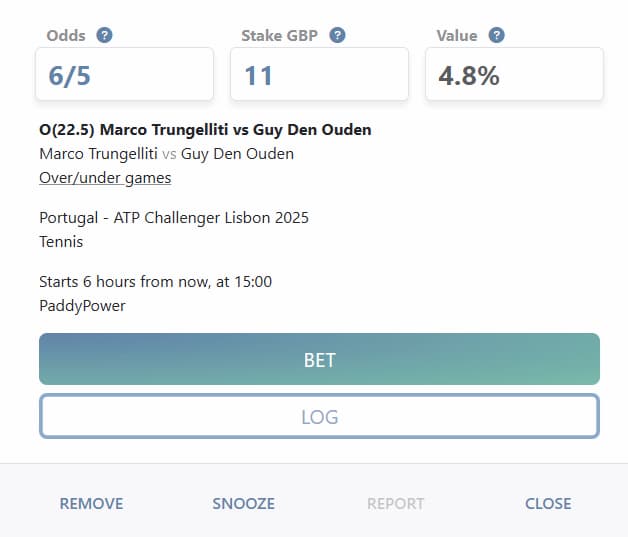 RebelBetting Value Bet Finder