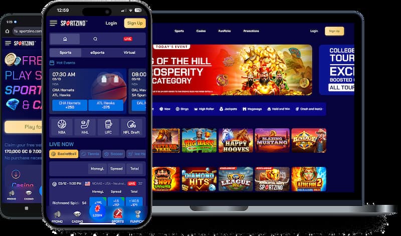 Sportzino Mobile App