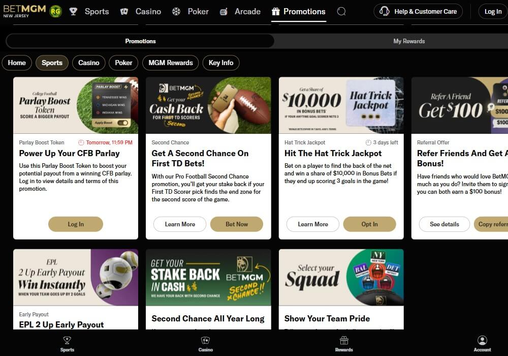 betmgm sportsbook bonus bets usa sports promo offer