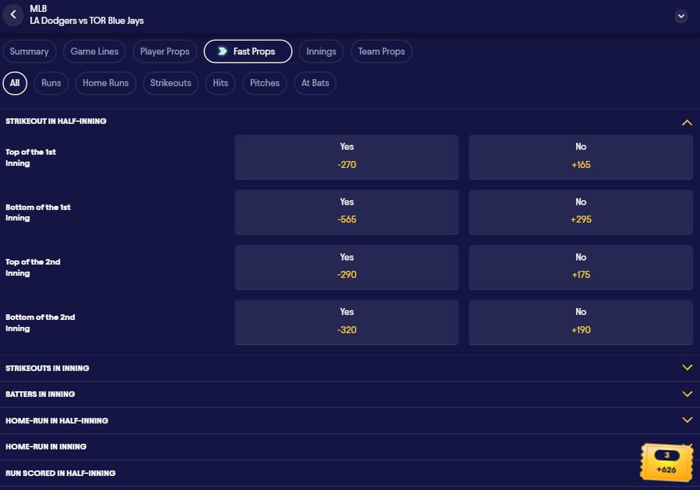 fliff social sportsbook betting markets sports odds baseball