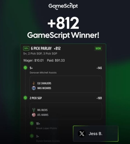 gamescript ai sports betting community