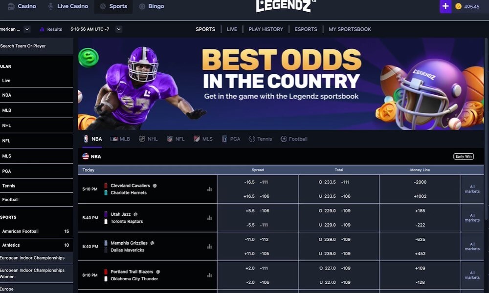 legendz social sportsbook usa review betting
