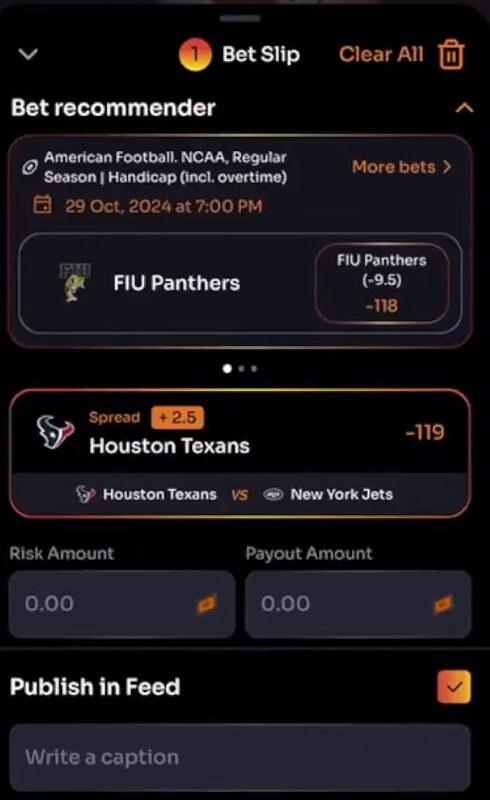 rebet social feed sports betting usa nfl