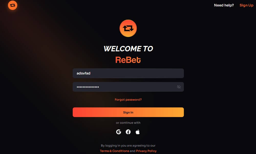 rebet social sportsbook start welcome bonus sign up