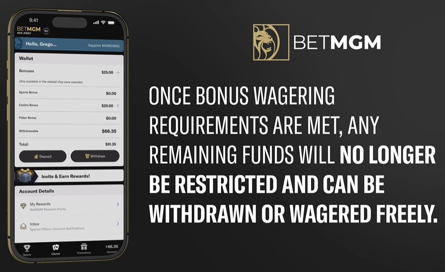 wagering requirements bonus bets usa sports