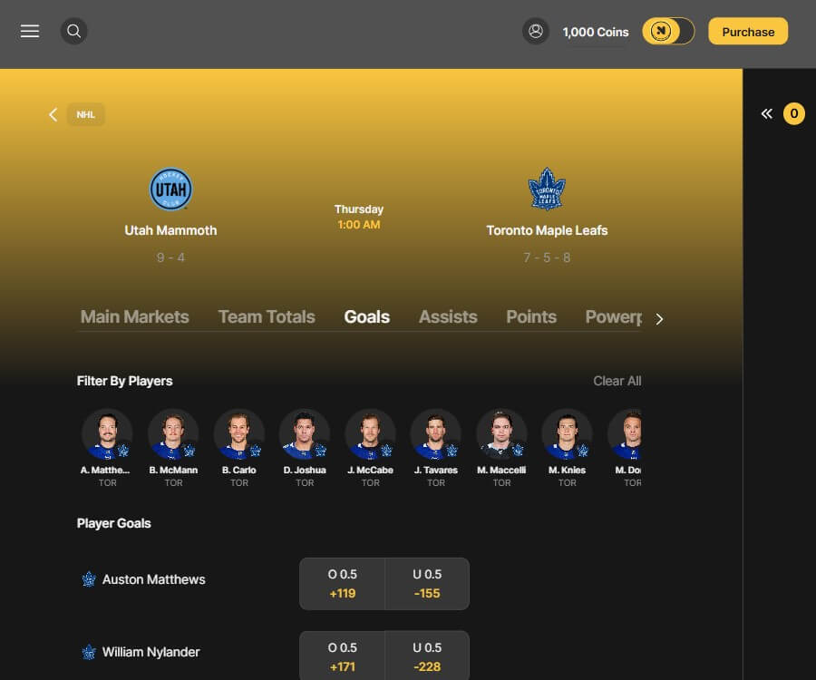 novig peer betting player props p2p app