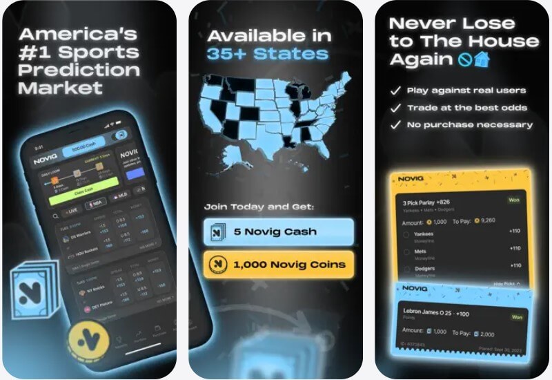 novig peer to peer betting platform usa sports bet trading