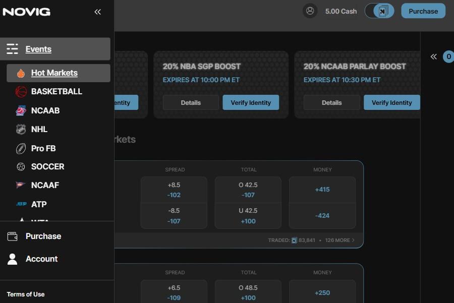 novig sports betting review p2p app