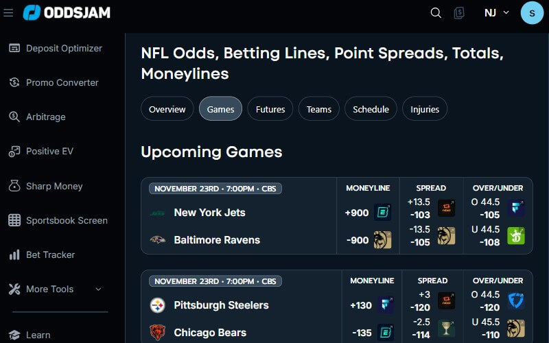 reviews oddsplays betting tools sportsbooks software ai predictive analysis