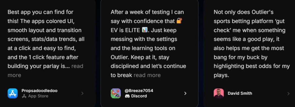 user feedback reviews impartial oddsplays sportsbooks betting tools