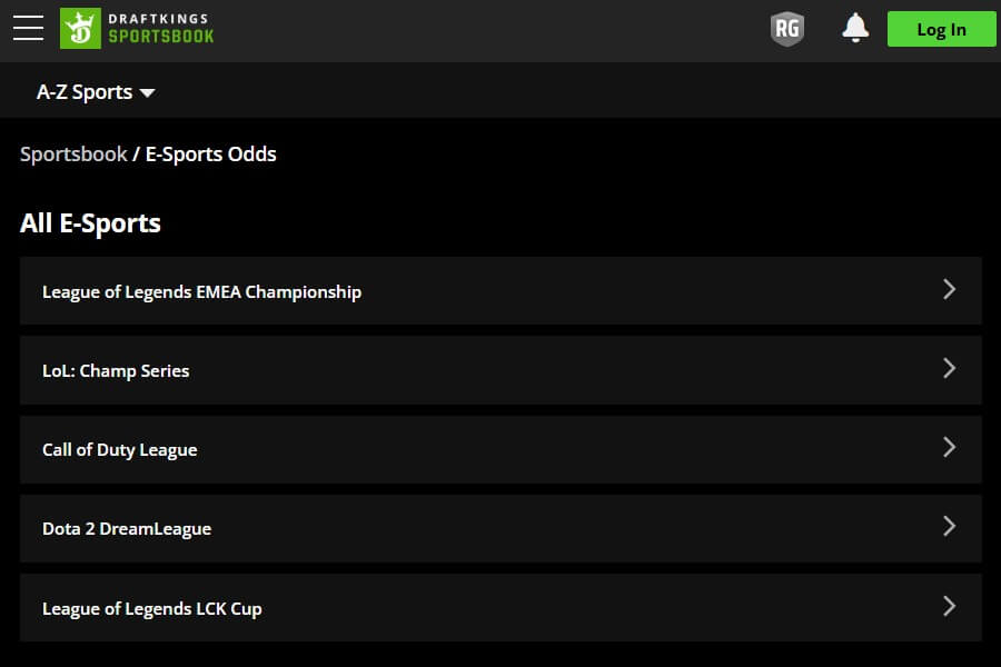 esports betting usa sportsbook bet