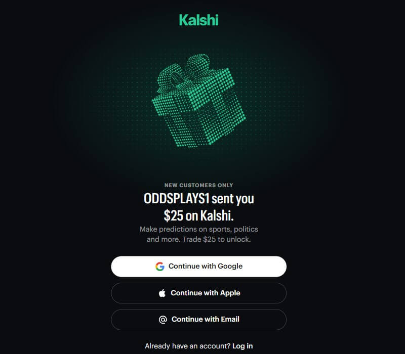 kalshi welcome bonus offer trade get 25 new sign up bonus prediction market