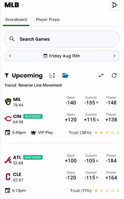 line prophet betting tool anaylsis stats value ev usa trends