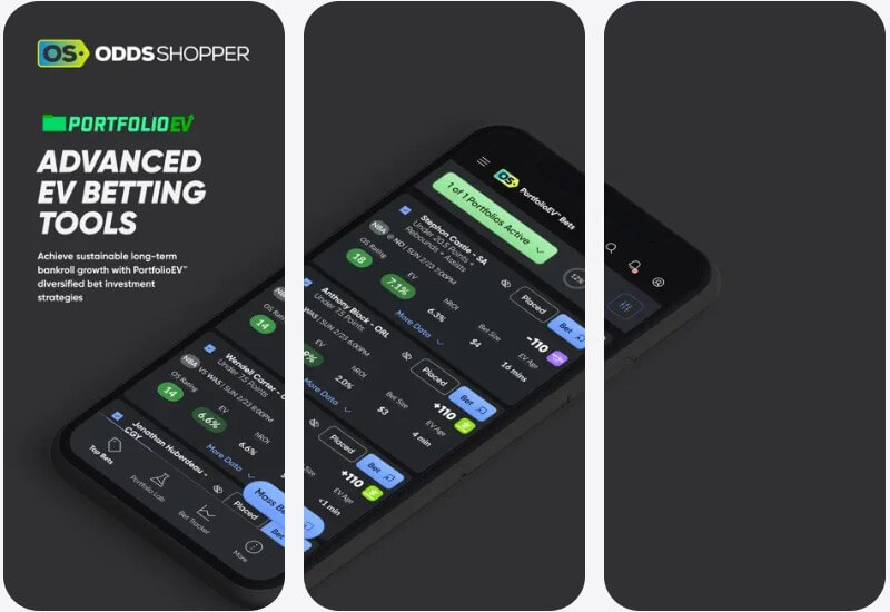 oddsshopper mobile app betting tool suite arbitrage ev clv value