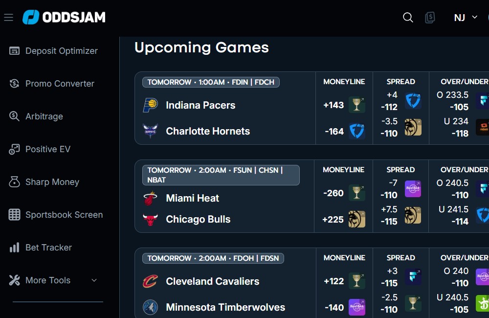 oddsjam betting tool closing line value sports usa tracker odds