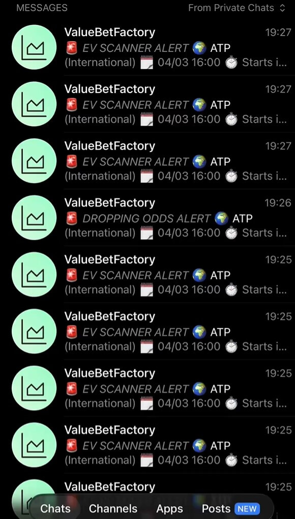 valuebetfactory odds alerts setup betting strategy usa