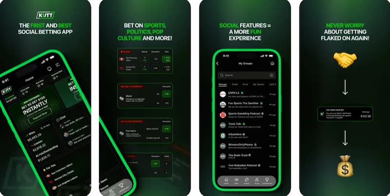 Kutt Social Sportsbook App