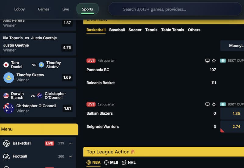 KingPrize Sports Betting Lobby