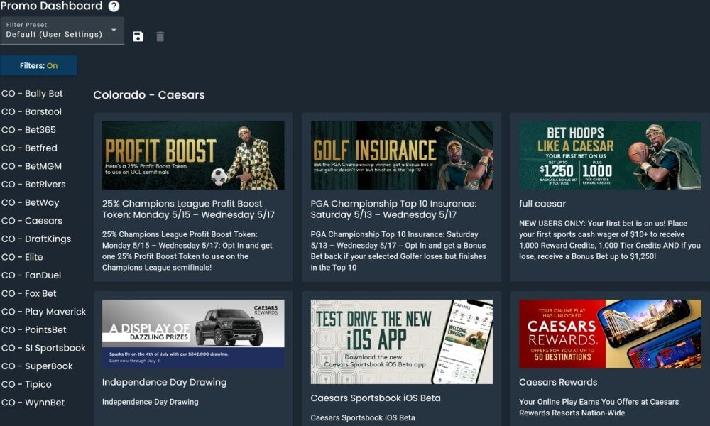 darkhorse odds promo dashboard sign up matched betting offers bonus bet conversion