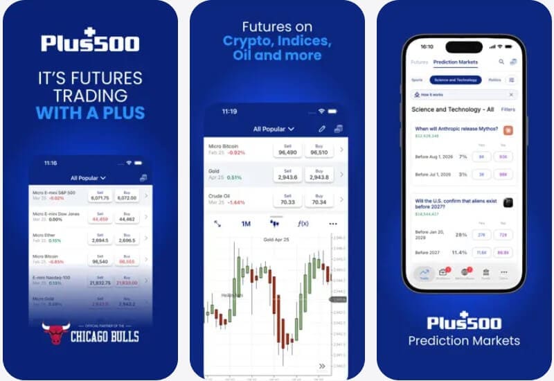 plus500 app store ios android prediction market mobile